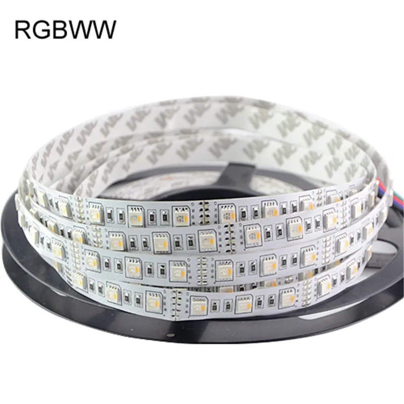 Светодиодная лента 4 в 1 RGBW 5050 12 В постоянного тока гибкая светодиодная лампа