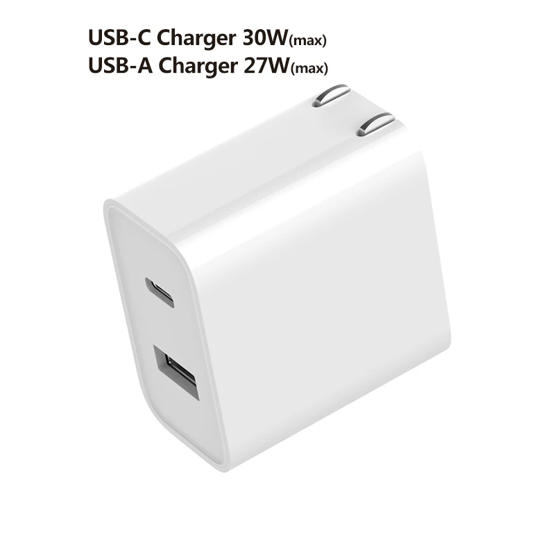 Оригинальное зарядное устройство USB Xiaomi 1A1C 30 Вт максимальная мощность умный
