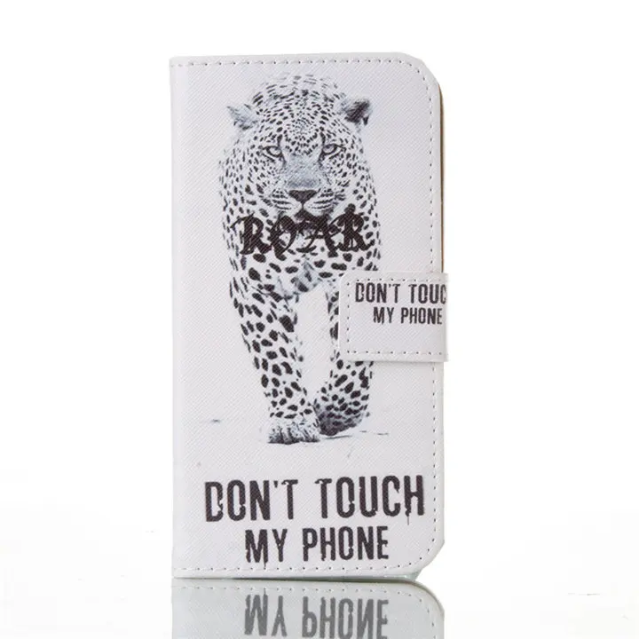 Leopard Чехол-книжка для телефона в стиле ретро для samsung Galaxy j3, j5 Prime, J2 Pro, Xcover4, A750, Note 8, 9, j120, кожаный чехол-бумажник для карт D07Z - Цвет: Leopard