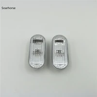 2 pcs side indicator repeater light fender marker signal lamp for ford focus c max fiesta fusion