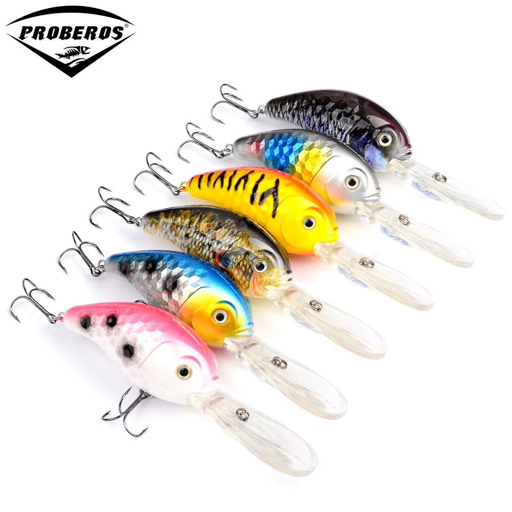 6 шт. высокое качество Кривошип приманки экспортируется в США рынок рыболовные 13