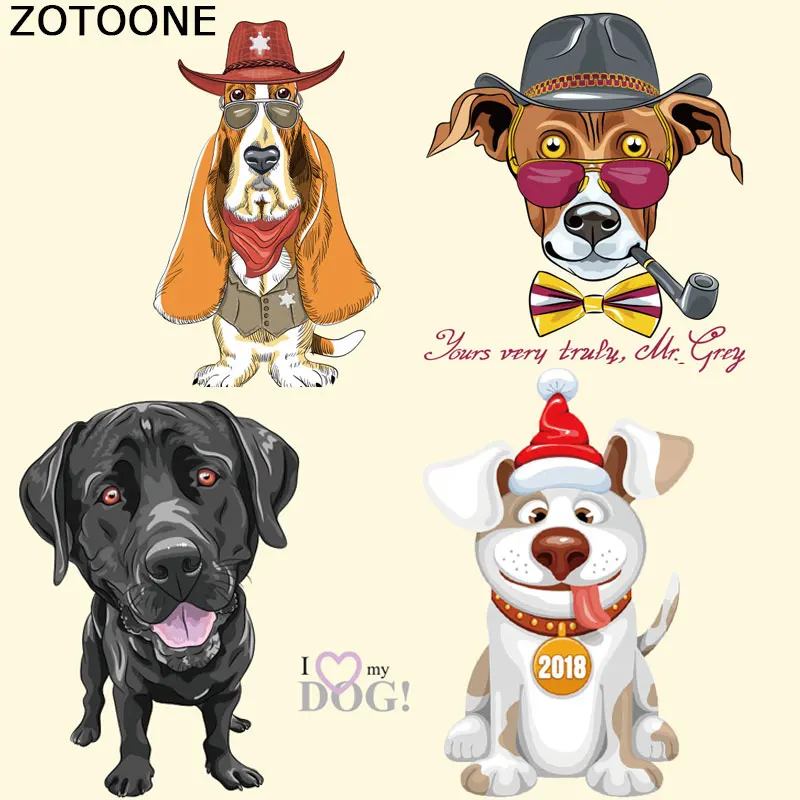 Нашивки ZOTOONE для красивой собаки футболка свитер куртка теплопередающие