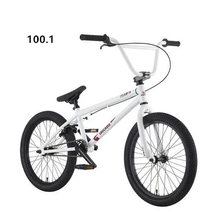 100.1 White Бренд BMX велосипед 20 дюймов колеса 52 см рама LEUCADIA DLX 100,1 100,3 Производительность велосипед уличный лимит трюк действие велосипед - Цвет: 100.1 White
