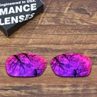 Поляризованные Сменные линзы ToughAsNails для солнцезащитных очков Oakley Ten X, солнцезащитные очки Полночного цвета (только линзы)