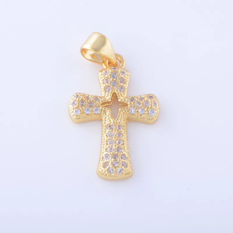 Микро проложить с кубическим цирконием класса ААА полые цветок подвеска в форме