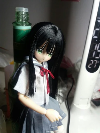 D01-P348 детская игрушка ручной работы 1/6 1/3 1/4 аксессуары для кукол BJD/SD одежда плиссированная юбка форма школьная форма набор