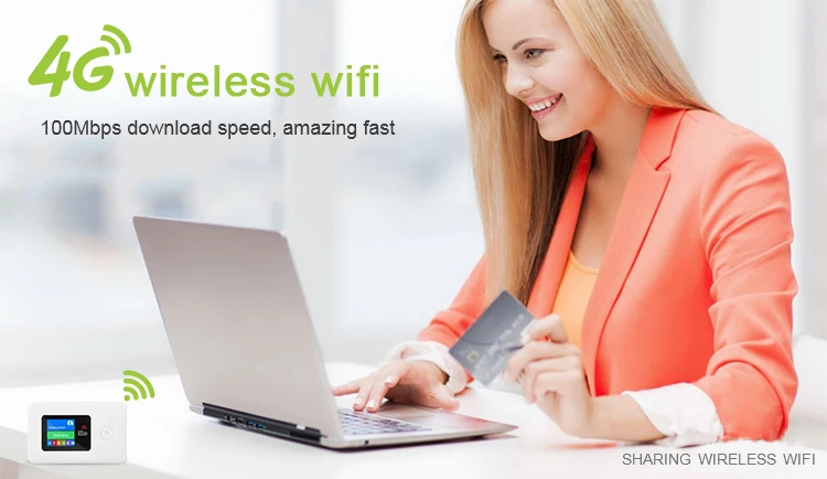 TIANJIE 4G LTE Карманный wifi роутер автомобильный мобильный wifi LTE EDG GSM беспроводной мини Мобильный Wi-Fi разблокированный роутер со слотом для sim-карты