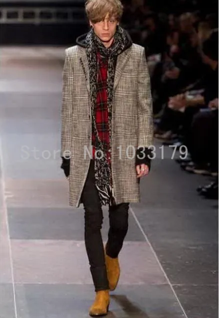 Лидер продаж 2016 года Мужские замшевые ботинки Новые ручной работы на креповой