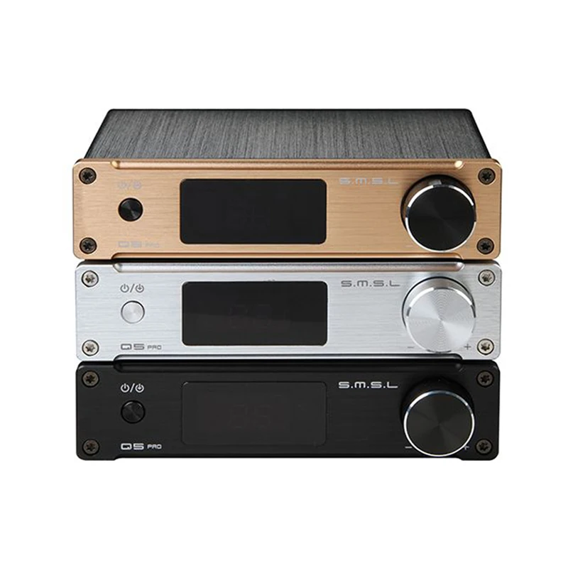 Цифровой усилитель мощности SMSL Q5 Pro Hi Fi 2x45 Вт управление USB коаксиальный