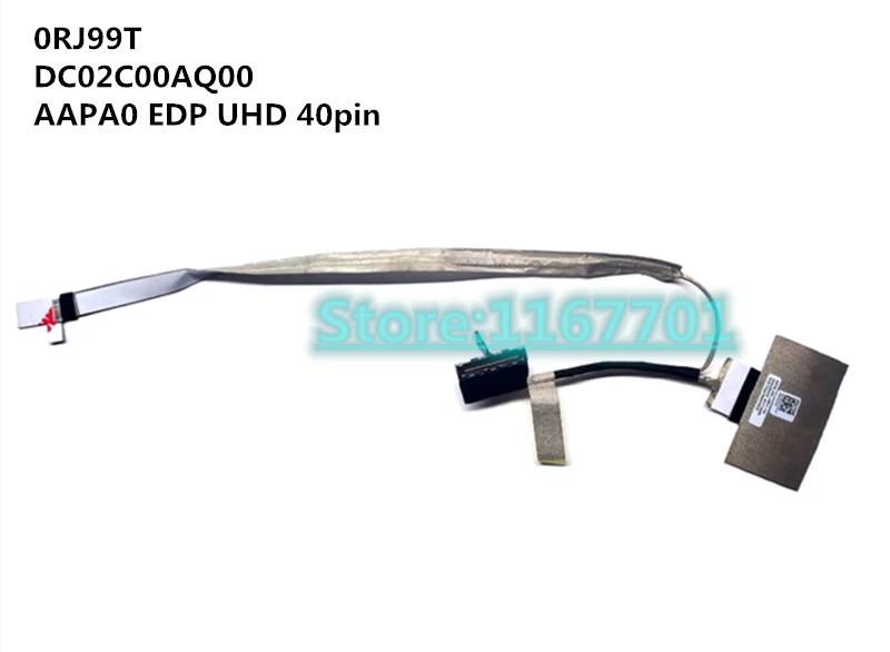 Оригинальный ноутбук/ноутбук LCD/LED/LVDS кабель для Dell Precision 7510 7520 M7510 M7520 0RJ99T DC02C00AQ00 AAPA0