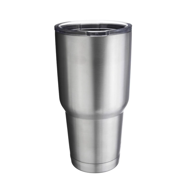 stainless steel 50 шт. Единорог бутылка из нержавеющей стали с двойными стенками Вакуумная чашка-термос с Защита от проливов крышка 16 унций 20 унций 22 унций 30 унций 32 унций - Цвет: stainless steel