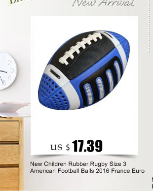 New Children Rubber Rugby Size 3 American Football Balls France Euro Training Ball England Rugby Beach Sports Entertainment