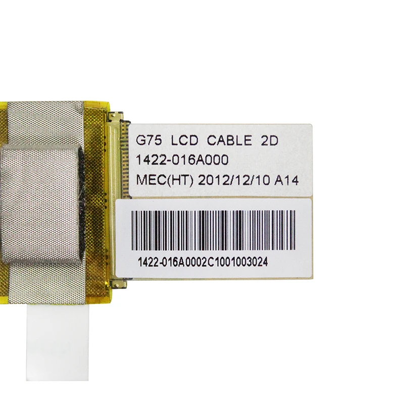 MACHINIST видео экран Flex для ASUS G75 G75V G75VW G75VX G75VM 2D Ноутбук ЖК LED LVDS лента показа кабель 1422