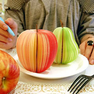 Бесплатная доставка 10 шт./лот блокнот для записей фруктов милые необычные