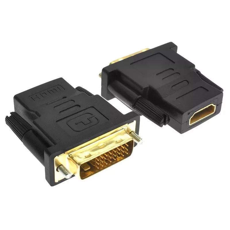 HDMI Женский к DVI мужской конвейер 1080P позолоченный HDMI DVI 24+ 1 кабель-адаптер для HDTV компьютерного проектора