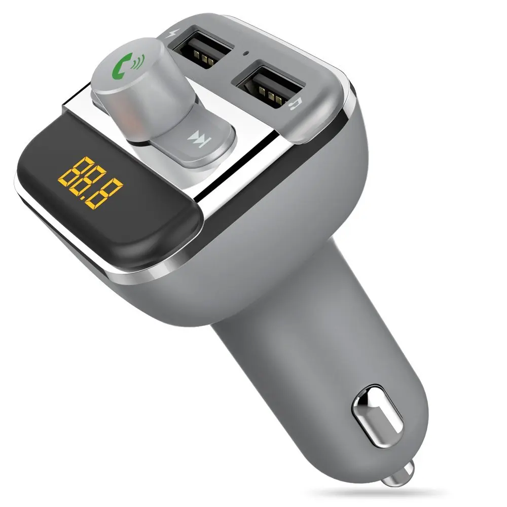 Nulaxy Bluetooth fm передатчик Handsfree FM модулятор Автомобильный MP3 плеер Поддержка флеш