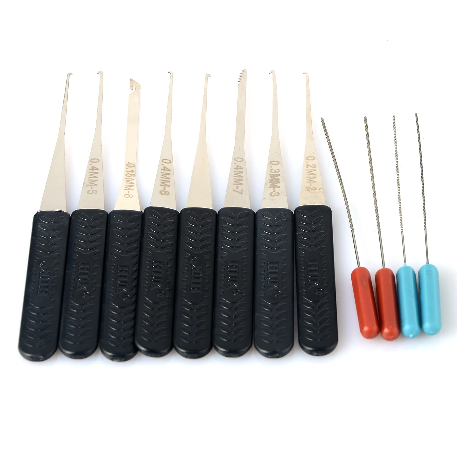 

12 PCS Fold Pick Tool Broken Key Remove Auto Locksmith Tool Key Extractor Set Lock Hardware Handle DIY Tools P20