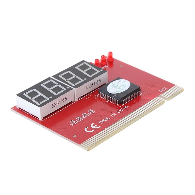 Новый компьютер PCI POST Card материнская плата светодиодный 4-значный