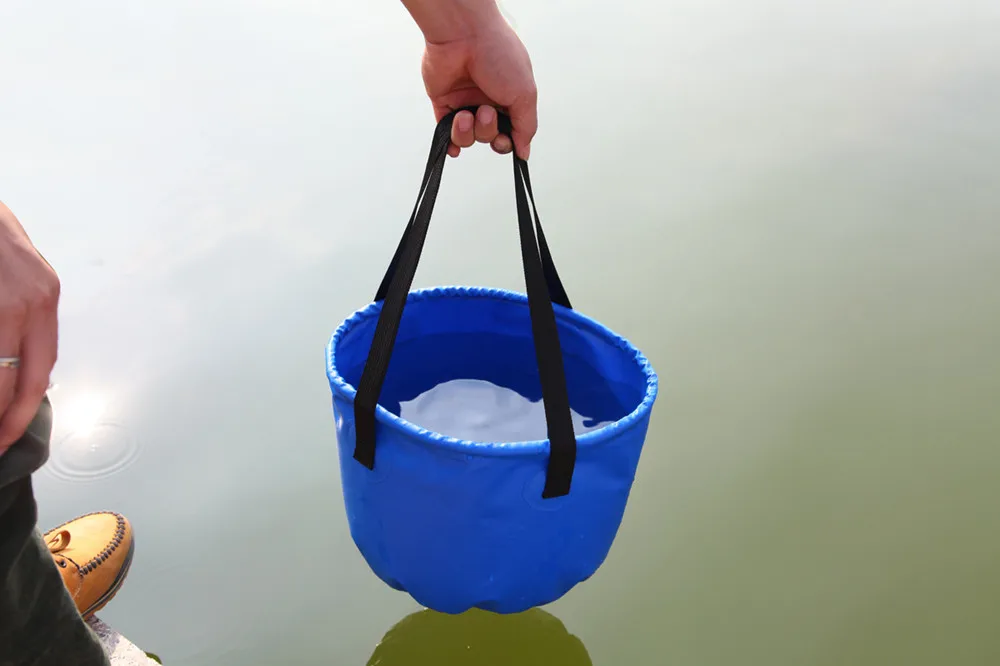 Складная Рыболовная Сумка 12 л 21*27 см многофункциональное переносное ведро для