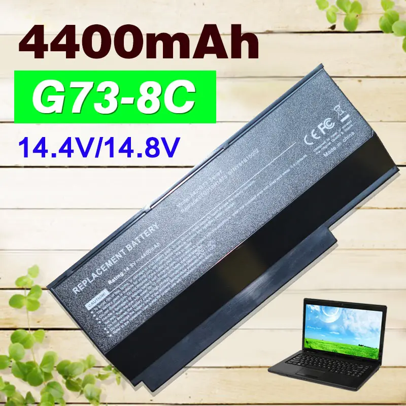 4400 мАч 8 ячеек 11 1 В Аккумулятор для ноутбука ASUS VX7 A42 G73 G73S G53 G53J G53S G53SX G73G G73J G73JH G73JW G53SW