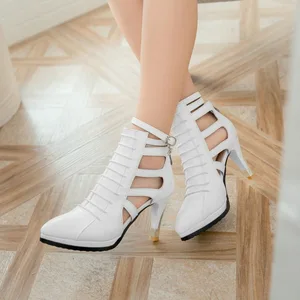 Большой размера плюс 34-52 Дамская обувь модная обувь 2017 Feminino женские босоножки Летняя обувь на высоком каблуке Chaussure Femme 366