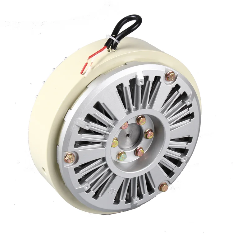 Одноосевой тормоз 20 кг Магнитный порошковый сцепление 24 в контроллер напряжения