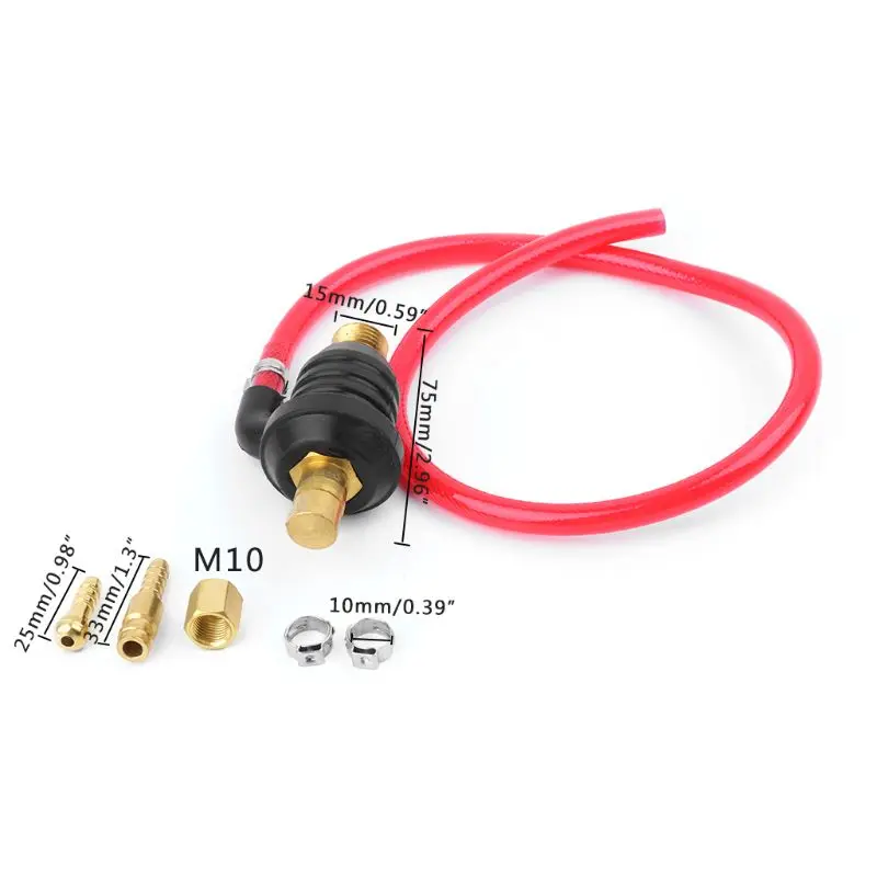 

TIG Power Welding Gas Adapter Kit 35-50 Male M16 M10 9mm Quick Connector