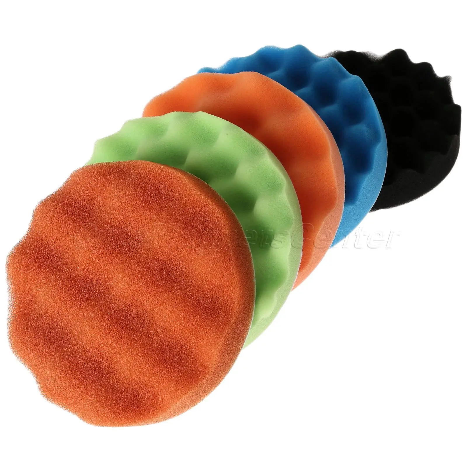 Губка вафельная 6/7 дюймов 150170 мм|pad kit|kit for car polisherbuffing pad kit |