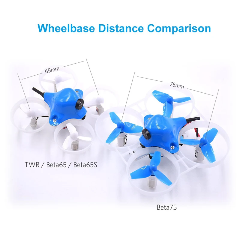 Beta65S Frsky Whoop Drone 1S Матовый FPV Квадрокоптер с F4 FC SPI Frsky приемник Z02 камера OSD Smart Audio 19000KV 7X16 Мотор