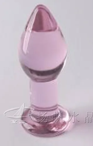 0828 Free Shipping Anal toy Crystal Penis Glass dildo Sex toys for woman products Adult sex Gift Package | Красота и здоровье
