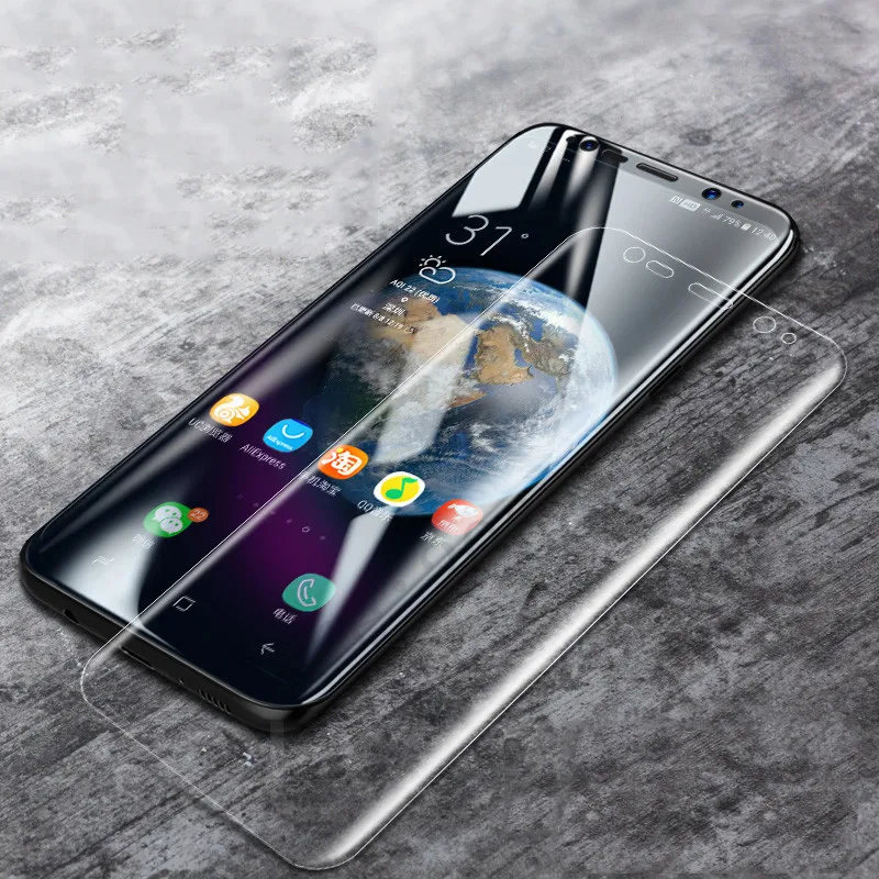 4D изогнутое Полностью закаленное стекло для samsung Galaxy S8 S9 Plus Защитная крышка для экрана взрывозащищенное стекло для samsung S8 Note 8