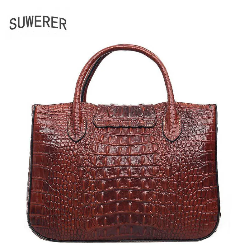 2020 Новая модная сумка с крокодиловым узором женские сумки персонализированные