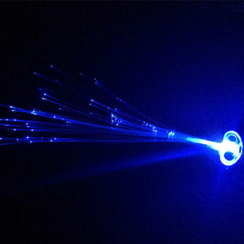 5 шт. LED Искусственные парики Светящиеся СВЕТОДИОДНОЙ Вспышкой Волосы Заплетены клип Рождество Хэллоуин декоративные светодиодные парик царит атмосфера праздника развеселить реквизит