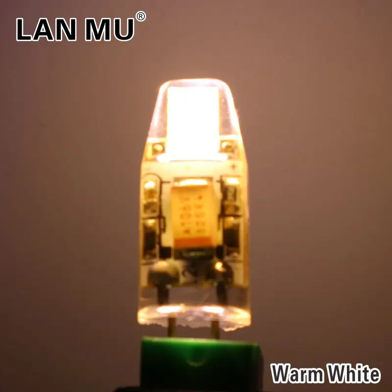 LAN MU G4 Светодиодный светильник COB 0705 диммер СВЕТОДИОДНЫЙ AC 12 В 3 Вт лампада 360 Угол
