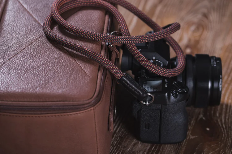 

Quality Mountaineering Nylon Rope Camera Shoulder Neck Strap Belt Handmade for camera Leica Canon 1DX2 Nikon z7 Sony a7m3