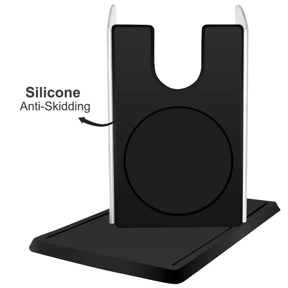 Силиконовый эспрессо Кофе стойка для трамбовки подставка машины и вскрытия база