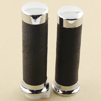 universal 1 25mm motorcycle handlebar rubber gel hand grips for honda magna 250 steed vlx 400 600 shadow 400 750 vt600 vt750