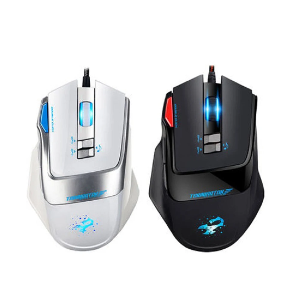 Компьютерная Проводная/игровая мышь 8D бесшумная для интернет кафе киберспорта