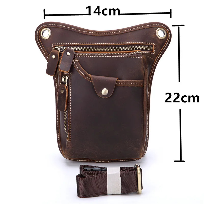 Мужская сумка мессенджер из натуральной кожи универсальная на плечо в стиле