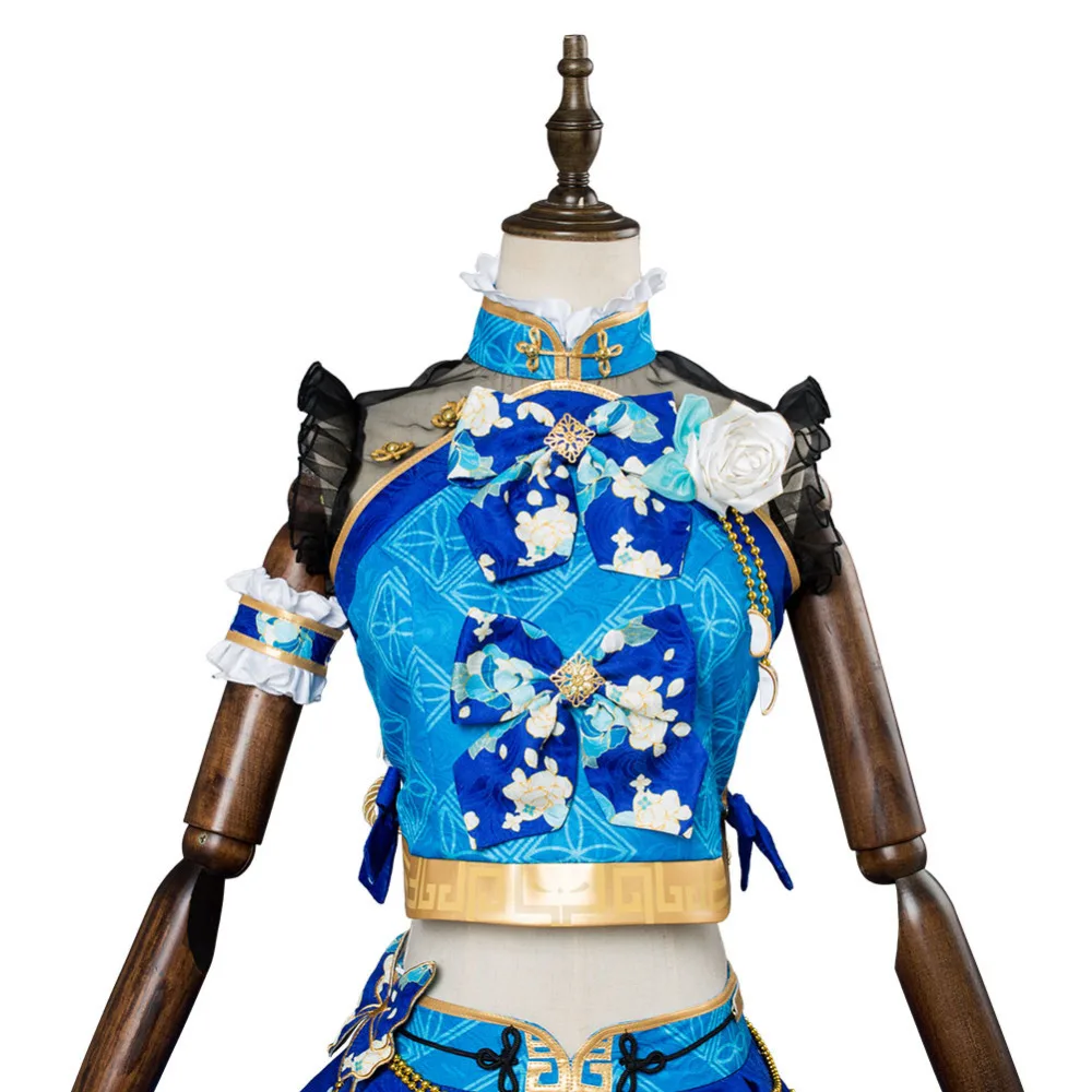 Watanabe You костюм-Чонсам для косплея LoveLive Aqours Cosplay женское платье девочек из Китая |