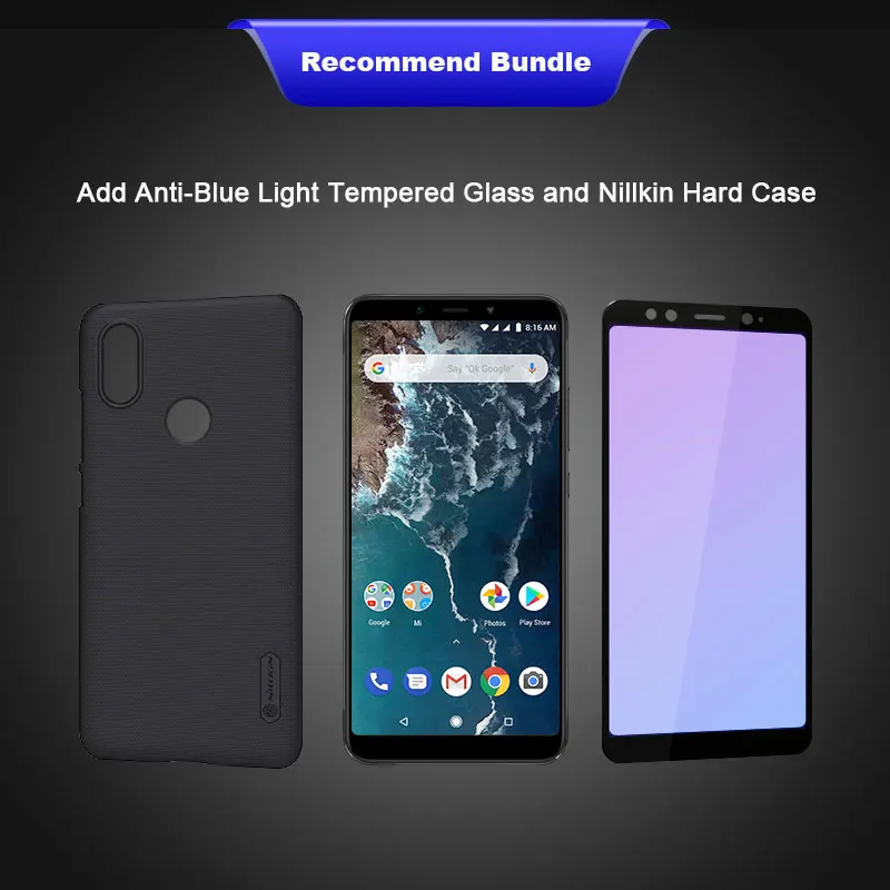 Глобальная версия Xiaomi Mi A2 64 Гб ПЗУ 4 ОЗУ телефон Snapdragon 660 Octa Core AI Dual 20MP камера 5 99