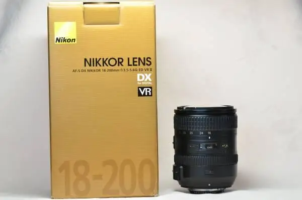 Объектив Nikon Nikkor II новый объектив 18-200 мм f/3 5-5 6 DX G ED VR для D7500 D7200 D7100 D500 D850 D810 D750 D5500