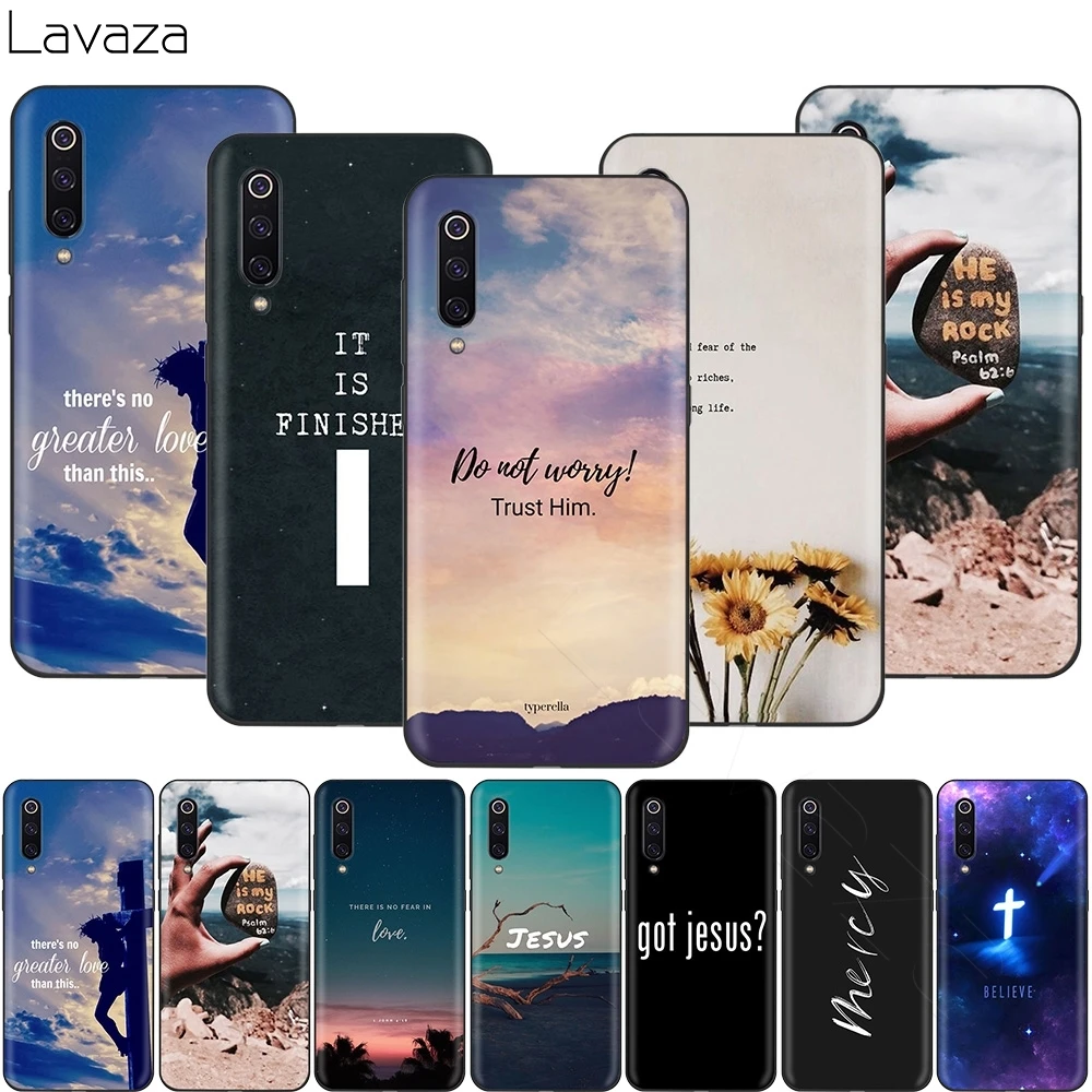Чехол Lavaza с изображением Иисуса Кристиана для Xiaomi Redmi Note 8 8A 7 6 6A 5 5A 4 4X 4A Go Pro Plus