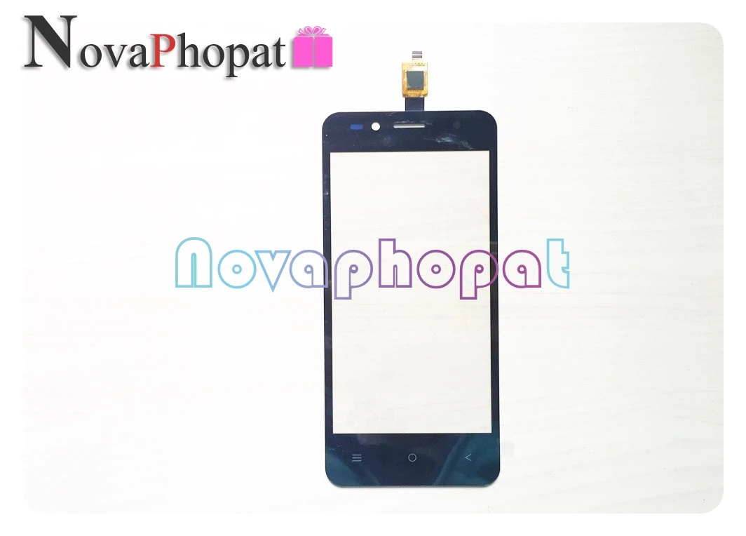 Novaphopat 4 5 дюймов черный Сенсорный экран для BQ 4555 BQS турбо сенсорный дигитайзер