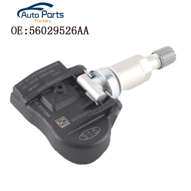 

Новые датчики давления воздуха в шинах TPMS для Mopar Dodge Jeep 56029526AA