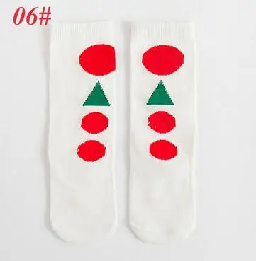 girl socks c674 В году, Повседневные высокие носки для девочек Дети животных панда мультфильм Длинные Детские носки для мальчиков милые теплые носки хлопок, зимние носки для детей - Цвет: girl socks c674