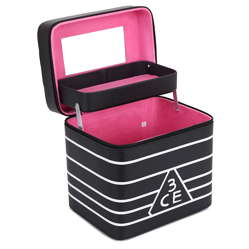 Профессиональная женская косметичка кожаный чехол для косметики в Корейском