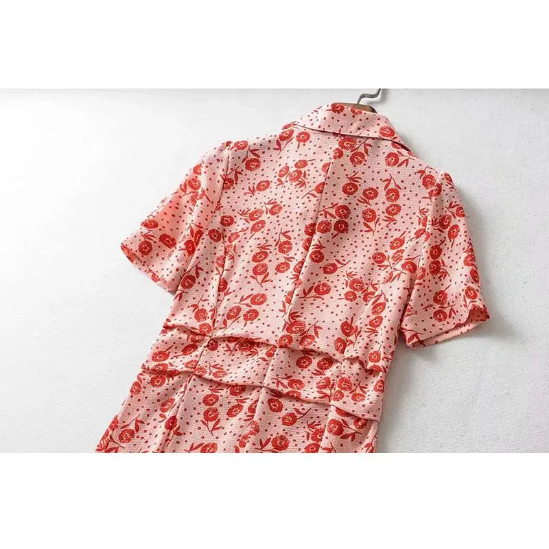 2019 Винтаж boho цветочное пляжное платье для женщин короткий рукав элегантный