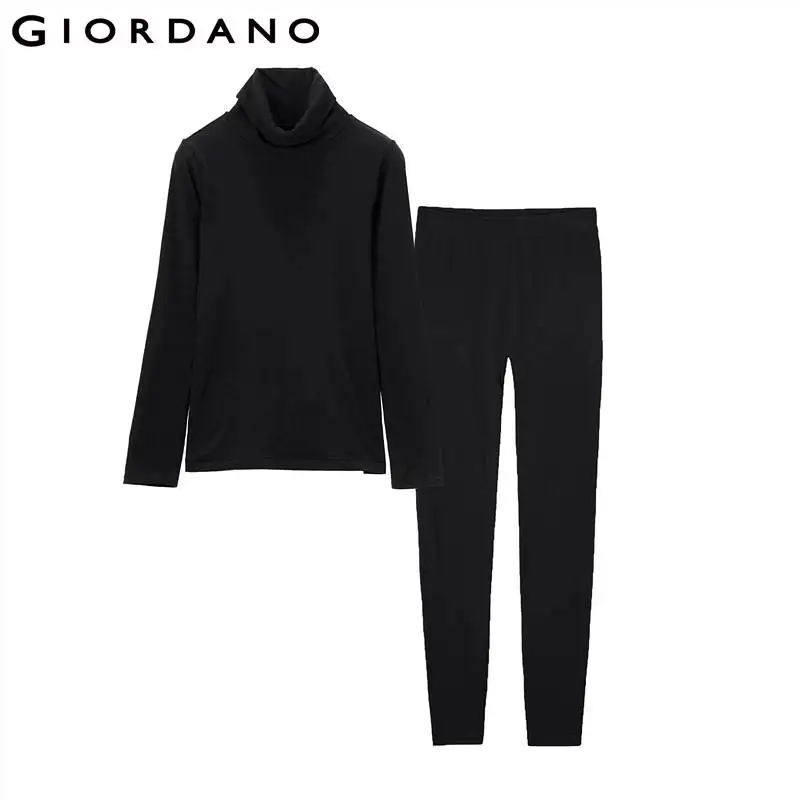 Jordano/женские теплые кальсоны Серия G-Warmer водолазка эластичная бесшовная с обеих