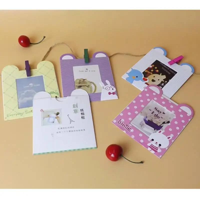10 шт./лот 3 дюйма Новые разноцветные Мультяшные животные DIY настенные милые